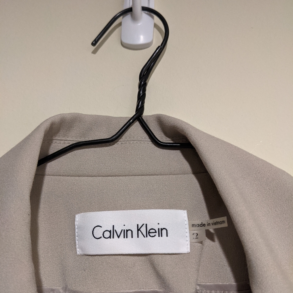 Calvin Klein Nude Blazer (NWOT) - Picture 4 of 4
